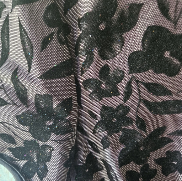 XXL Black mandarin top - Picture 6 of 10